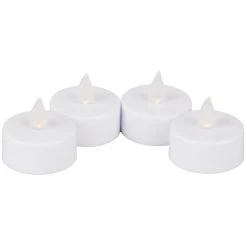 LED-Teelichter - 4 Stück