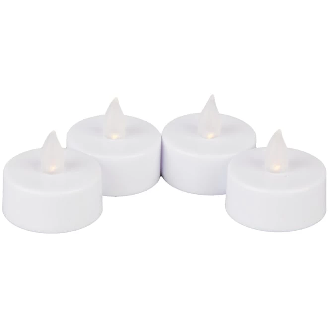 LED-Teelichter - 4 Stück