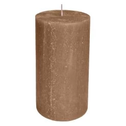Stumpenkerze - Rustic - Ca. 7 X 13 Cm - Gold