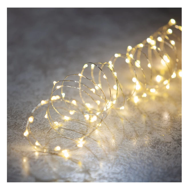 20er LED-Lichterdraht - Ca. 95 Cm - Verschiedene Farben – Bild 7