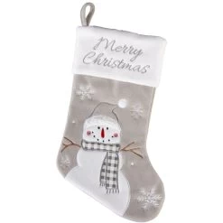 Nikolausstiefel - Schneemann - 46 Cm