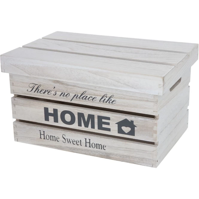 Dekokiste - Aus Holz - Ca. 36 X 25 X 20 Cm