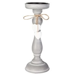 Kerzenständer - Aus Holz - Ca. 9,5 X 9, 5x 27,5 Cm