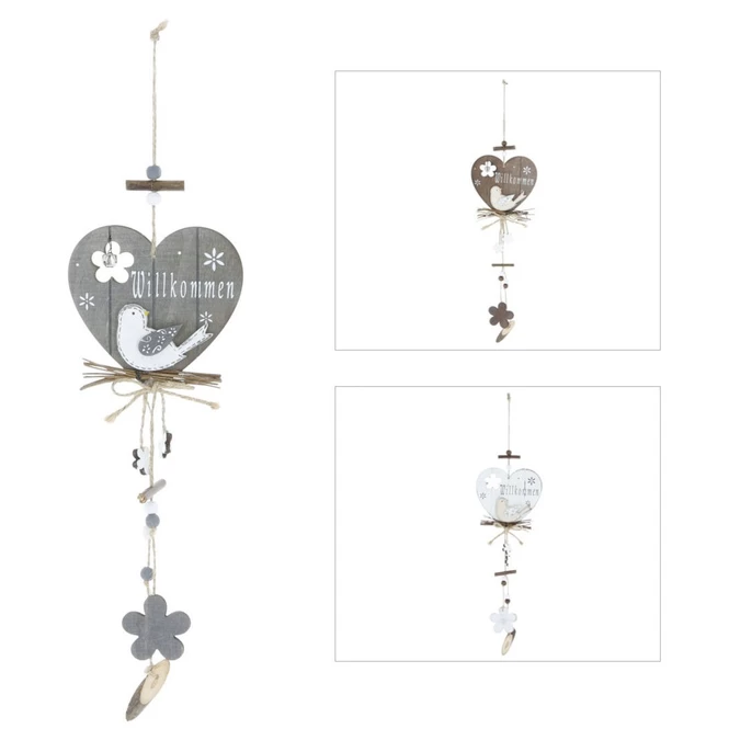 Dekohänger - Herz - Aus Holz - 12 X 46 Cm - 1 Stück – Bild 4