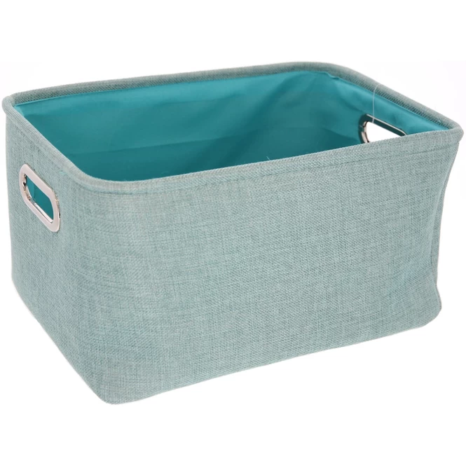 Dekokorb - 33 X 23 X 18 Cm - Türkis