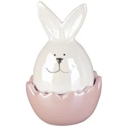 Dekohase - Aus Keramik - 8 X 8 X 13,5 Cm - 1 Stück