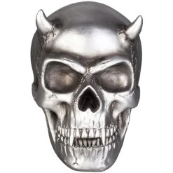 Teufelskopf - Aus Polyresin - 19 X 11,5 X 14,5 Cm