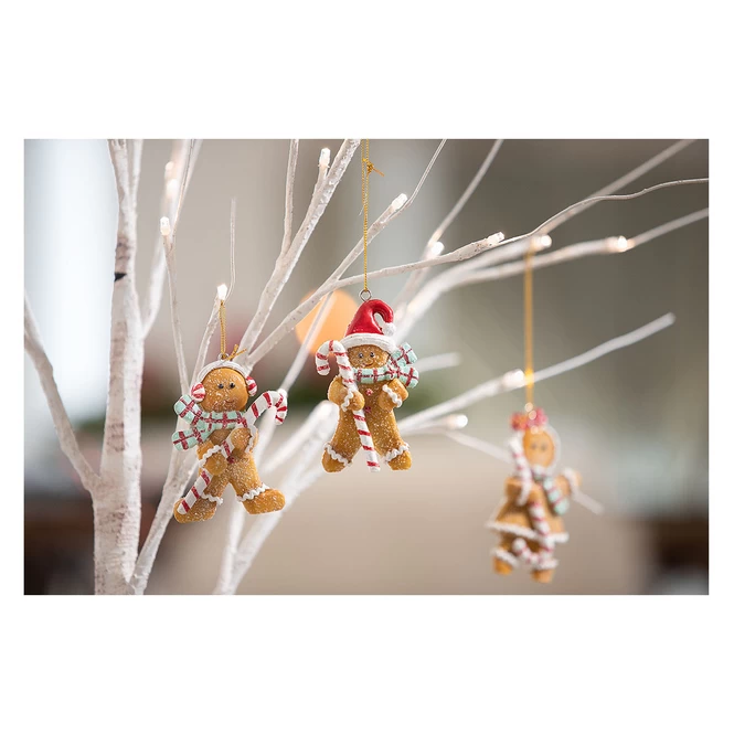 Dekohänger - Lebkuchenfigur - Aus Polyresin - Ca. 6,5 X 2,5 X 10 Cm - 1 Stück – Bild 5