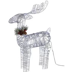 LED-Rentier - Ca. 40 X 50 Cm