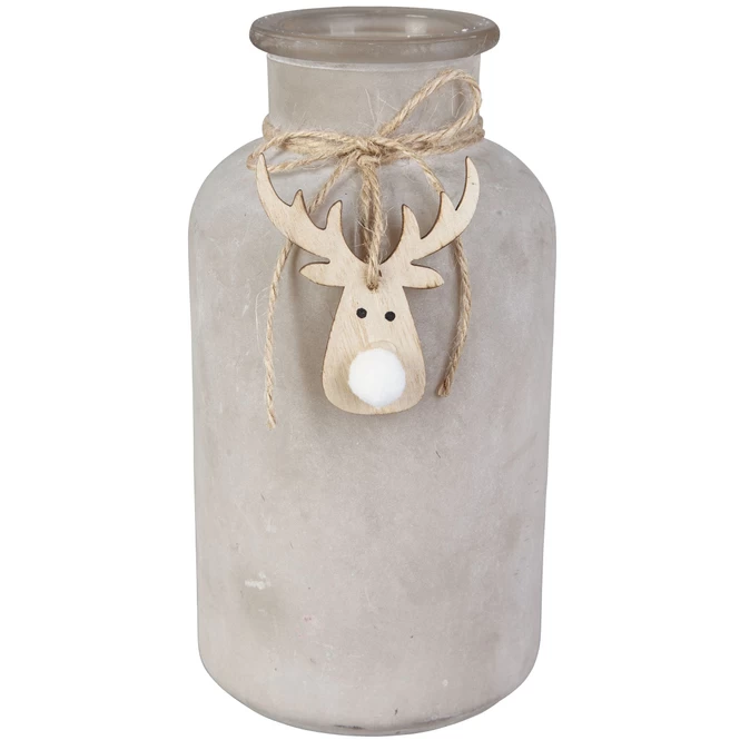 Vase - Aus Glas - Ca. 10 X 20 Cm