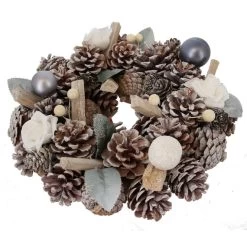 Kranz Mit Weißen Rosen - Ca. 27 X 7,5 Cm