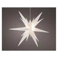LED-Dekohänger - Stern - Ø = Ca. 30 Cm - Weiß