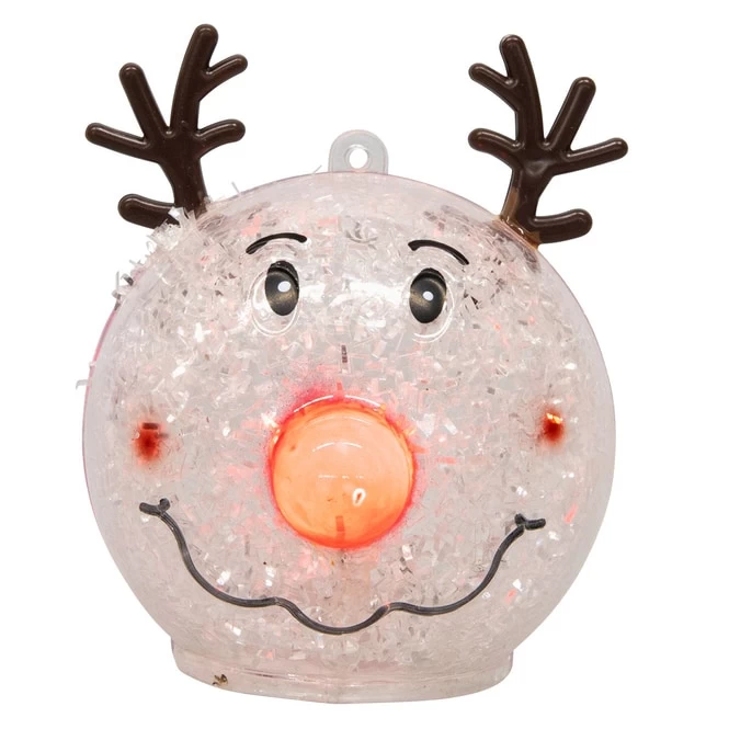 LED-Dekohänger - Rentier - Ø = Ca. 8 Cm – Bild 2