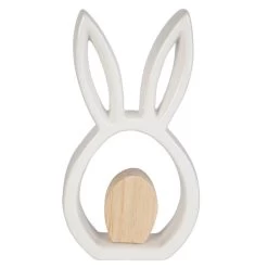 Dekohase - Aus Keramik - Ca. 8 X 2,5 X 16 Cm