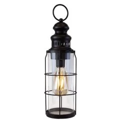 LED-Laterne - Ca. 12 X 12 X 41 Cm