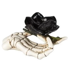 Teelichthalter - Skeletthand - Aus Polyresin - Ca. 18 X 9 X 11 Cm