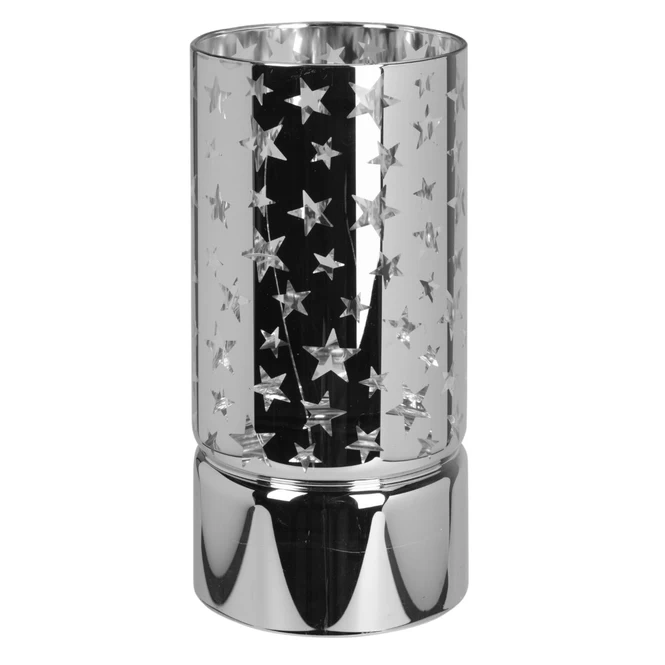 LED-Zylinder - Aus Glas - Ca. 11 X 21,5 Cm - 1 Stück – Bild 3