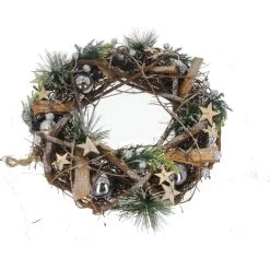 Kranz Aus Naturmaterialien - Ca. 35 X 10 Cm