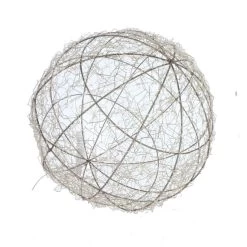 Kugel Gold Mit LED - Ca. 30 Cm