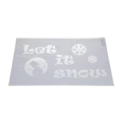 Weihnachtsschablone - Ca. 50 X 30 Cm - 1 Stück