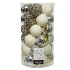 Christbaumkugeln - Bright Luxury - Ø = Ca. 6 Cm - 37 Stück