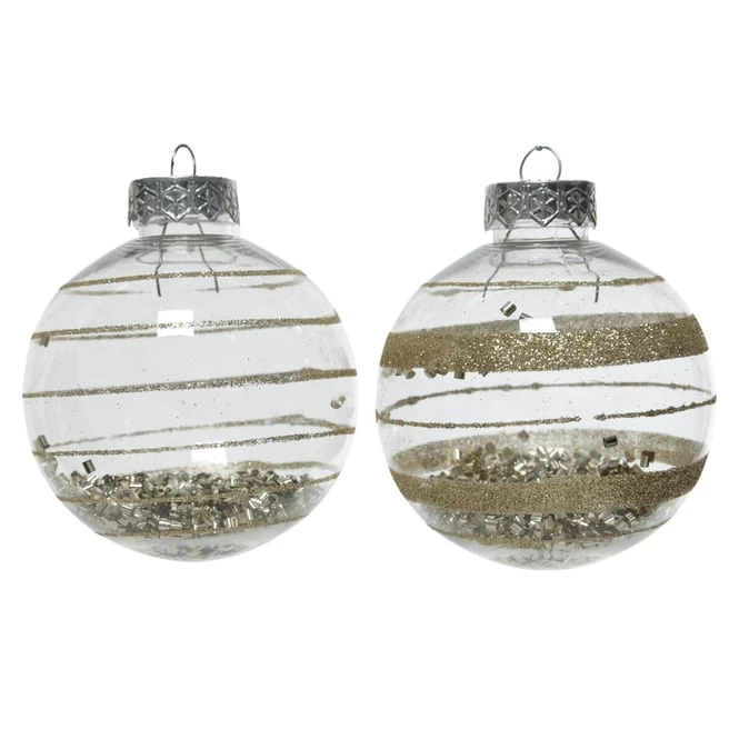 Christbaumkugel - Ø = Ca. 8 Cm - Aus Glas - 1 Stück – Bild 2