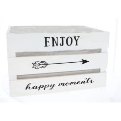 Box XS - Weiß - Aus Holz - Ca. 20 X 10 X 9 Cm