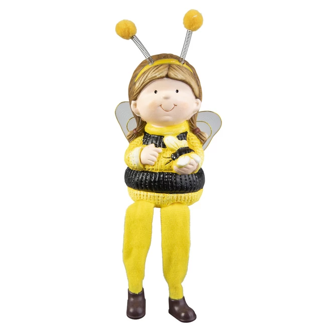 Kantenhocker - Kind - Aus Terrakotta - Ca. 8 X 7,5 X 11,5 Cm - 1 Stück – Bild 3