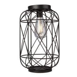 Solar LED Laterne - Aus Metall - Ca. 19,5 X 19,5 X 41 Cm