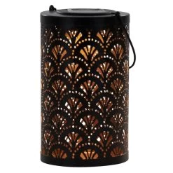 LED-Solarlaterne - Ca. 12 X 12 X 20 Cm