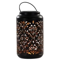 LED-Solarlaterne - Ca. 12,5 X 12,5 X 21,5 Cm