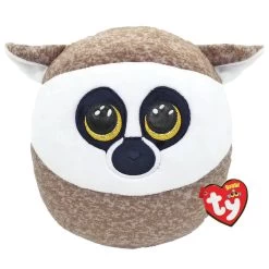 TY - Squish A Boo - Plüsch Kissen - Lemur Linus - Ca. 35 Cm