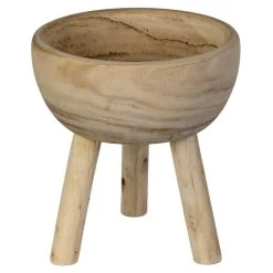 Pflanzgefäß - Aus Holz - Ca. 23 X 24,5 Cm