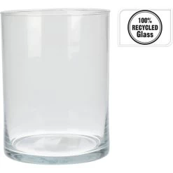 Windlicht Zylinder - Klar - Ø = Ca 15 X 20 Cm