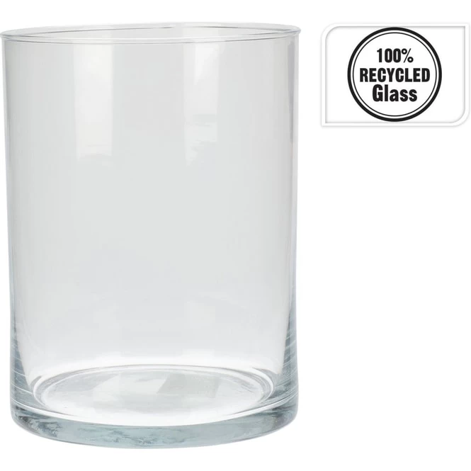 Windlicht Zylinder - Klar - Ø = Ca 15 X 20 Cm