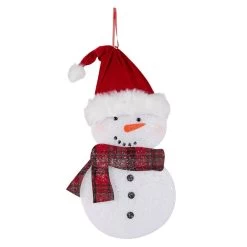 Dekohänger - Schneemann - Ca. 55 X 4 X 32 Cm