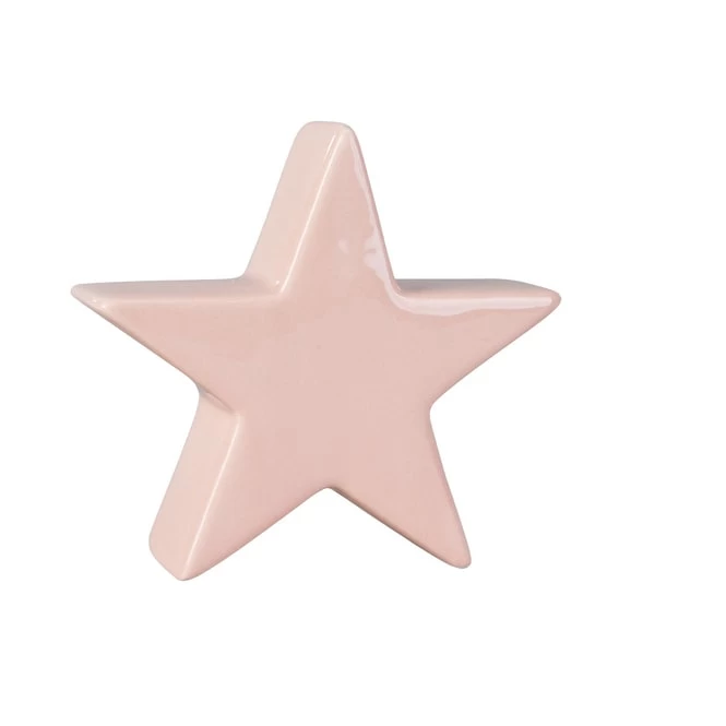 Stern Rosa - Ca. 17,5 X 5 X 16,5 Cm