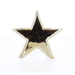 Stern Gold - Ca. 14 X 3,5 X 14 Cm