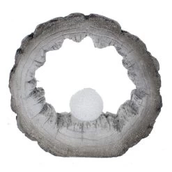 LED-Standdeko - Baumring Mit LED Kugel - Ca. 35,5 X 11 X 33 Cm