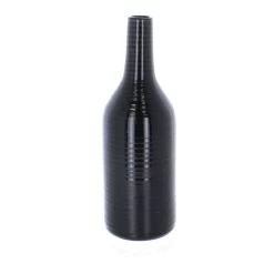 Vase Flasche Schwarz - Ca. 7 X 7 X 20 Cm