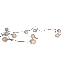 Lichterkette Schneebälle - Mit 10 LED - Ca. 3 X 165 Cm