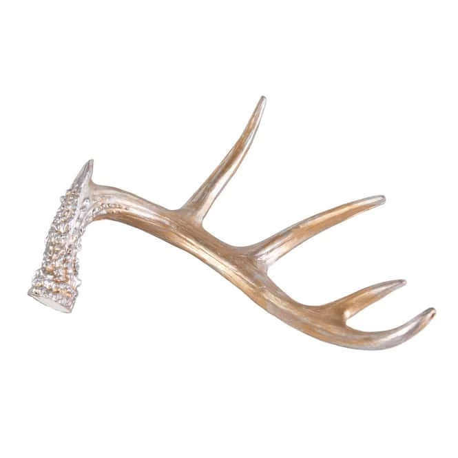Deko-Geweih - Gold/silber - Ca. 20,5 X 18 X 6,5 Cm