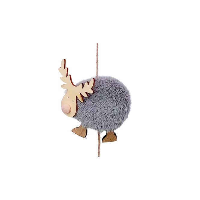 Girlande - Rentiere - Aus Holz - 10 X 90 Cm - 1 Stück – Bild 7