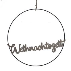 Hängedeko - Weihnachtszeit - Ca. 38,5 X 50 Cm