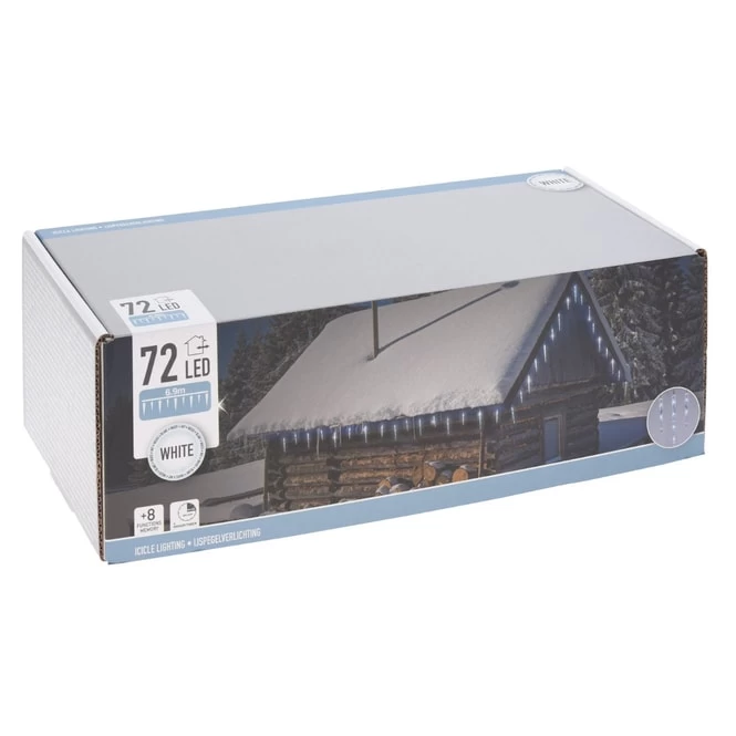 72er LED-Lichterkette - Eiszapfen - Ca. 690 Cm – Bild 4