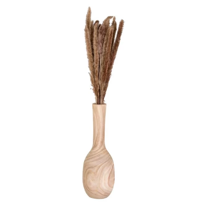Vase - Aus Holz - Ca. 14 X 45 Cm – Bild 2