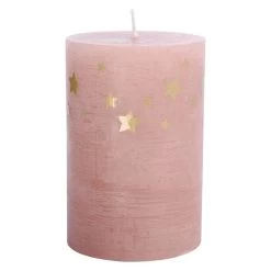 Stumpenkerze - Polar - Ca. 7 X 10 Cm - Rosenholz