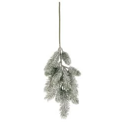 Tannenzweig Verschneit - Aus Kunststoff - 68 Cm