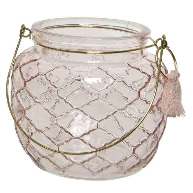 Teelichtglas - Ca. 11,5 X 10 Cm - 1 Stück – Bild 3