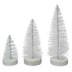 Tannenbaum-Set - Weiß - 3-teilig